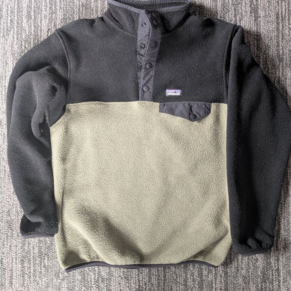 Patagonia Synchilla Fleece Sweater Boys Size L (12)